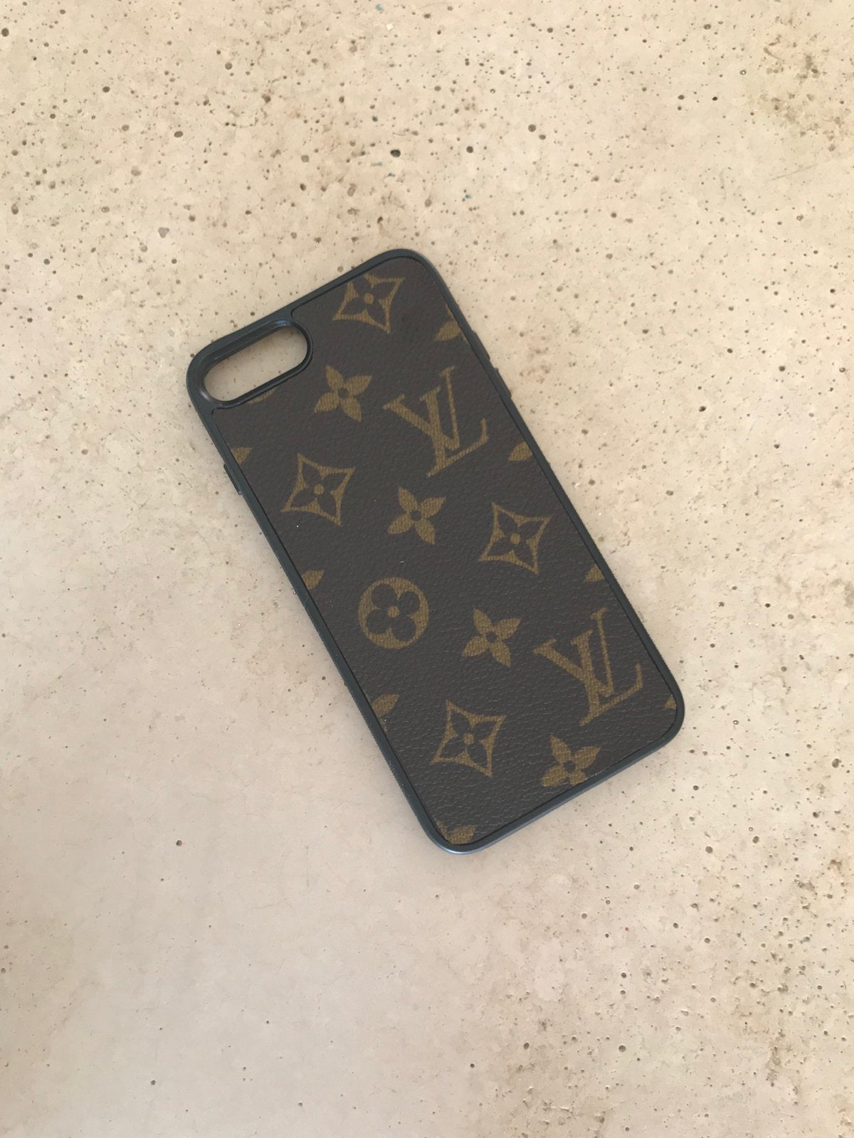Case for iPhone 8 - Louis Vuitton Gold