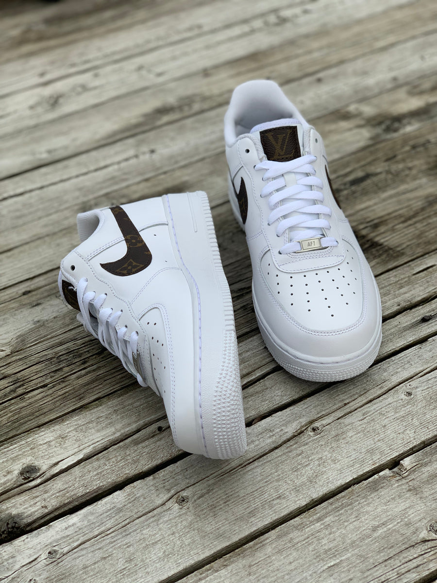 KWC on X: Air Force 1 Low Louis Vuitton Custom! #customshoes #airforce1  #LouisVuitton #Nike  / X